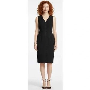 Elie Tahari Black Sleeveless Dress